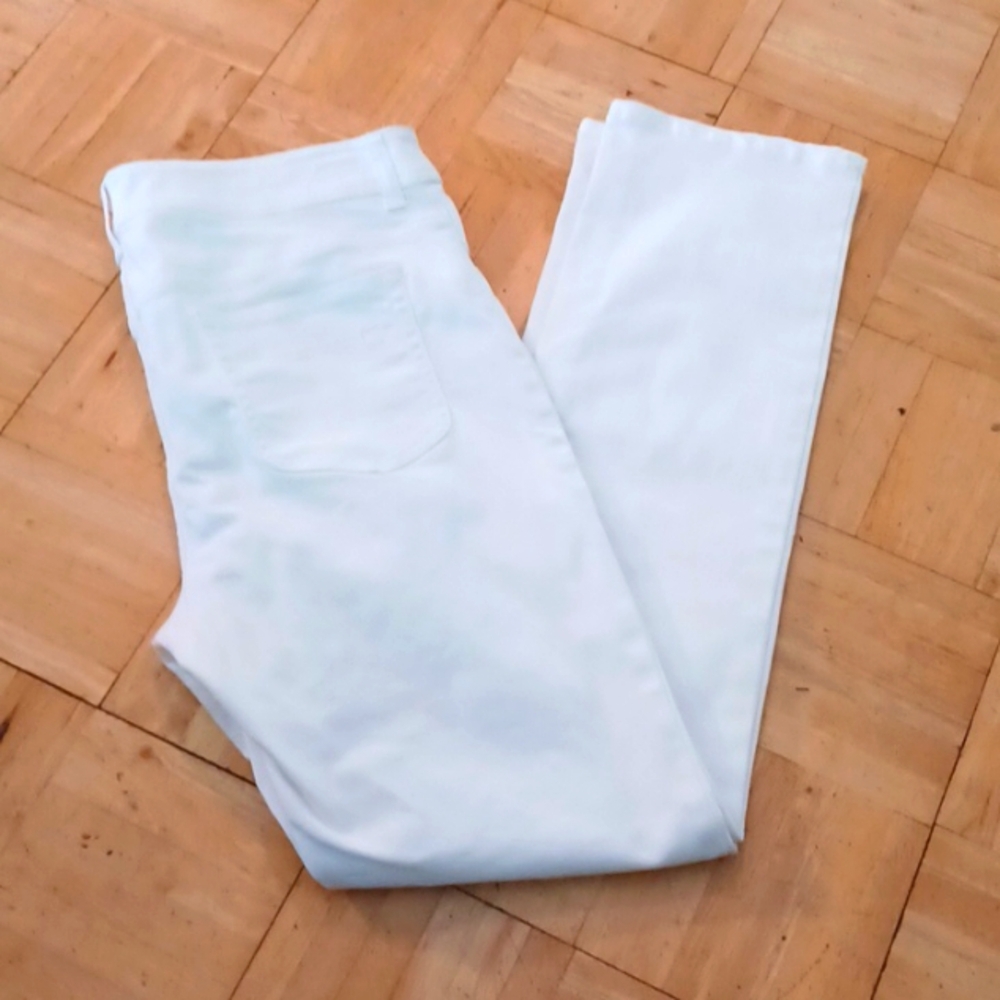 Chico's white jeans stretch jeans women's size 1.5 (10)
